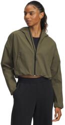 Under Armour Női szabadidős cipzár nélküli pulcsi Under Armour UNSTOPPABLE WOVEN RIPSTOP LS TEE W zöld 6005967-390 - S