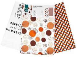 Faro 3 db konyharuha készlet, Faro, Pamut, 40 x 60 cm, Többszínű (2337080)