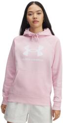 Under Armour Női szabadidős cipzár nélküli pulcsi Under Armour RIVAL FLEECE BIG LOGO HOODIE W rózsaszín 1379501-647 - XS