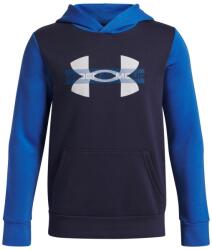 Under Armour Gyerek szabadidős cipzár nélküli pulcsi Under Armour B RIVAL FLEECE CBLCK GRAPHIC HOODIE kék 6004994-402 - YXS