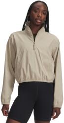 Under Armour Női szabadidős cipzár nélküli pulcsi Under Armour UNSTOPPABLE WOVEN PULLOVER W barna 6007026-299 - L