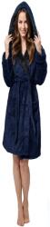 Tutumi női köntös Jordan sötétkék fekete L, mikroszálas (SZL-06944)