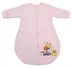 Asti Belül bolyhos hosszú ujjú hálózsák Méhecskés mintával 2, 5 TOG - pindurka