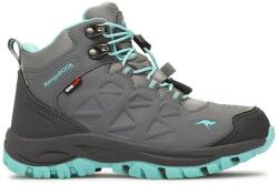 KangaROOS Fiú túrabakancs, Kenguruk, 301090465, Szürke, Eco-bőr, 32 EU (0000301090465_32)