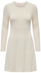 ONLY Női ruha, CSAK, 302619221, Viskóz, M INTL, Ecru (0000302619221_M)