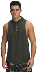 Under Armour Project Rock Férfi sportos cipzár nélküli pulcsi Under Armour PJT RCK SNAKE SL HD zöld 1389987-310 - S