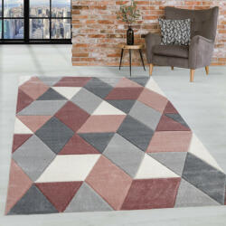 Charlotte Modern szőnyeg Charlotte 8797 (Puder-Gray) 200x290cm Púder-Szürke