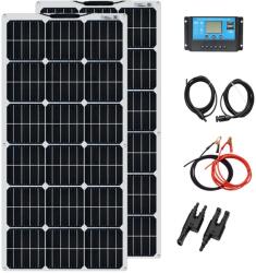  Rugalmas napelemkészlet, 200W névleges kapacitás, könnyű kialakítás, 12v 24V 200W KIT-A