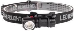 PNI Adventure F75 LED fejlámpa, akkumulátorral, USB-vel, mágneses töltővel, 6W, 600 lm, 3.7V, IPX4, Alumínium (PNI-ADVF75)