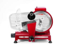 HENDI Profi Line 220 Piros Szeletelőgép - 220mm penge, Állítható vastagság