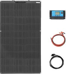  Rugalmas napelemkészlet, 100 W kapacitás, 24% -os hatékonyság, 12 V 100W készlet