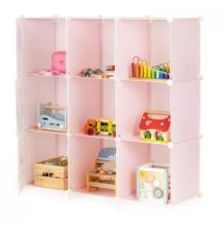 ModernHOME Ecotoys 09E moduláris polc 9 rekesszel a gyerekszobába