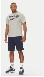 Reebok Férfi Póló, 100217137, Pamut, L INTL, Szürke (0000305250513_L)