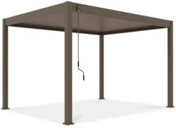  SUN ELEGANCE 3x4 m Taupe szürke terasz pergola