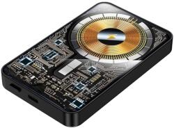 PATONA PT9992 Powerbank 10000 mAh 20 W - Átlátszó / Fekete