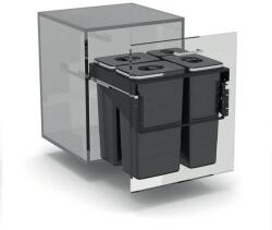 EKOTECH - beépíthető hulladékgyűjtő front 60 - 1x7 liter+3x26 liter - ardesshop