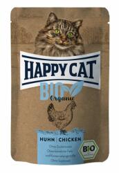 Happy Cat Pouch Hús Bio Csirke 12X85g