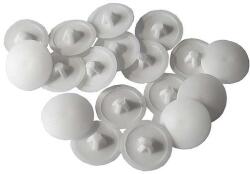 JKH Pozdorjacsavar dísztető PH fehér műanyag (18 db) 3900411 (3900411)