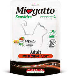  Miogatto Cat Adult Sensitive Paté Pulyka 85g