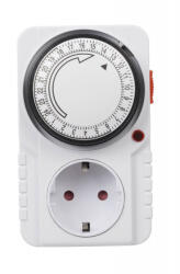 Ultratech T161M 2P+F konnektorba dugható mechanikus időzítő kapcsoló