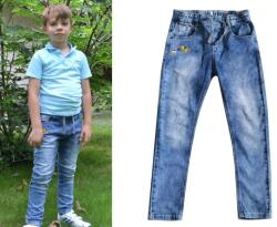  LOSAN Buszos vagány gumis derekú farmer 18-24 hó (92 cm)