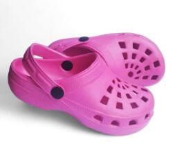  Happy Bee Clog papucs fukszia 33