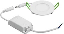  064420 Legrand LED panel, kerek, süllyesztett, 3000K, 3W, 180lm