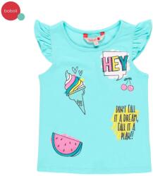boboli póló fagyis cseresznyés türkíz 5-6 év (116 cm)