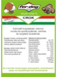  Fer Dog Crock 15Kg Kutyatáp