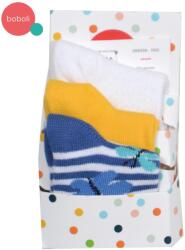  boboli zokni szett/3db lepkés 6-12 hó
