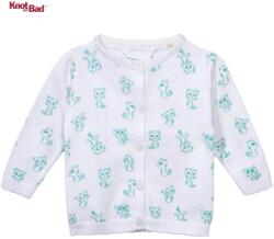  Knot So Bad kardigán cicás fehér 12-18 hó (86 cm)