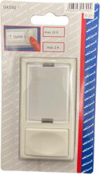 Düwi 04390 csengő nyomógomb, feliratozható, KIFUTÓ! UTOLSÓ 1DB!