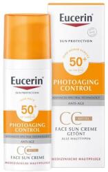 Eucerin Sun Photoaging Control színezett napozó krém arcra medium SPF50+ 50ml