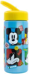  DISNEY Mickey egér kulacs 410 ml beépített szívószálal