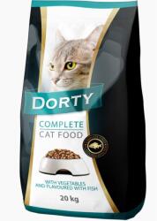 DORTY macskaeledel 20 kg hal - zöldség
