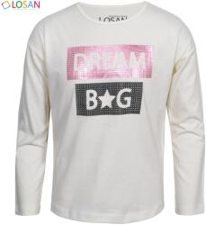Losan Póló fehér Dream Big 8 év (128 cm)