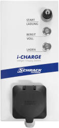  Schrack i-CHARGE HOME ECO Typ2 11-22kW, RCMU, kulcsos kapcsoló