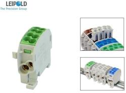 Leipold HLAK C 1P 25mm2 fővezeték csatlakozó sínre 2x16mm2+2x25mm2 100A Z/S