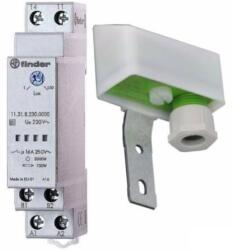 Finder 11.31. 8.230. 0.0. 0.0 moduláris alkonykapcsoló vezetékes érzékelővel