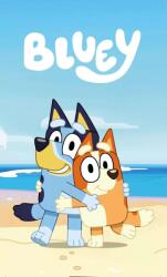  DISNEY Bluey kutyusok Kéztörlő arctörlő, törölköző 30x50cm