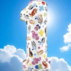  DISNEY Bluey Szülinapi Fólia lufi 1-Es 66 cm