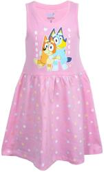  DISNEY Nyári Ruha Bluey kutyusok pöttyös 3-4 év (104 cm)