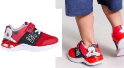  DISNEY Mickey egér LED villogó, világító utcai cipő 30