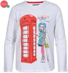 boboli póló Hello London! apró strasszokkal díszitett 2-3 év (98 cm)