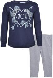  Mini Kidz Szív mintás felső és leggings szett 5-6 év (116 cm)