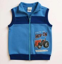  Munkagépes traktor pamut mellény 5-6 év (116 cm)