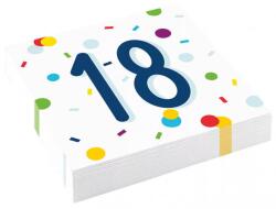  Happy Birthday 18 szalvéta 20 db-os 33*33