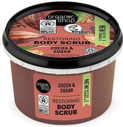 Organic Shop Helyreállító testradír kakaó+ cukor 250ml