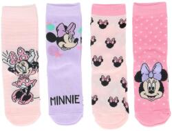  DISNEY Minnie egér zokni szett/4db pasztell színek 27-30