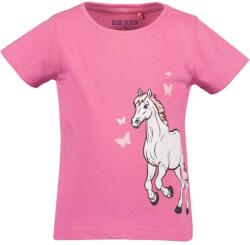Blue Seven póló lovas fukszia szín 2-3 év (98 cm)